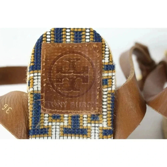 ladies Tory Burch Wedges size 36 - Picture 5 of 6